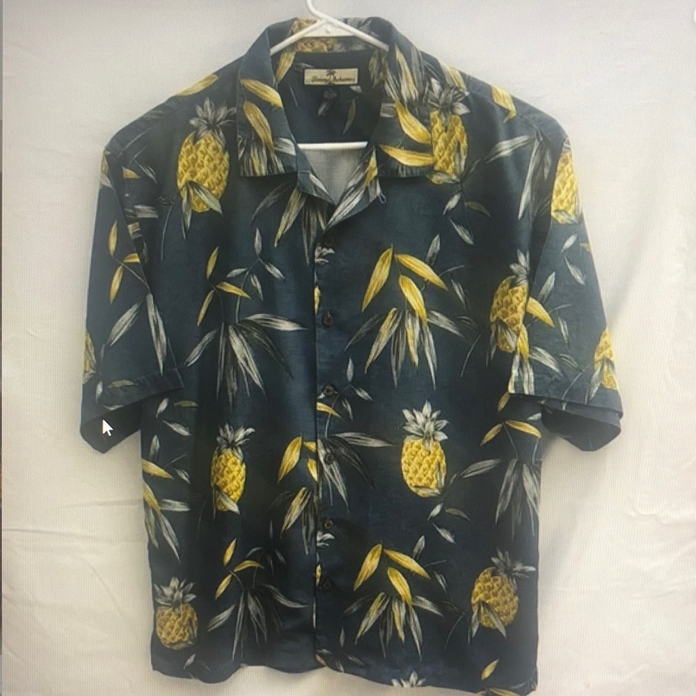 Men's Tropical Pineapple Print Shirt